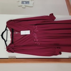 Women’s EverPretty Burgundy Evening/Wedding Dress
